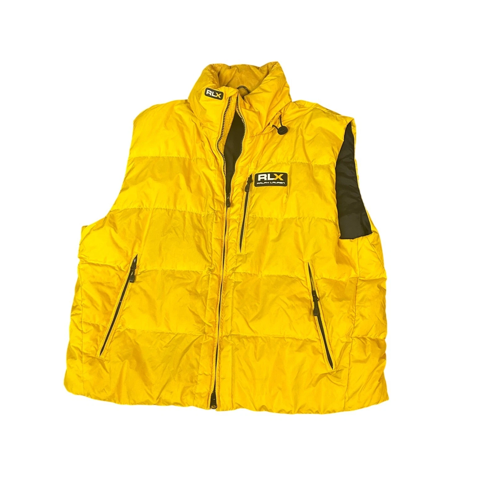 RLX Ralph Lauren Mens Yellow Puffer Vest Quilted Full Zip RLX67 Jacket XL
Opens in a new window or t