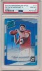 PATRICK MAHOMES 2017 DONRUSS OPTIC #177 RATED ROOKIE HOLO SILVER PSA 10 GEM MINT