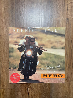 Bonnie Tyler   Holding Out For A Hero 12'' Vinyl (UK 1991) Original Single