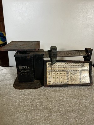 TRINER Airmail Accuracy Scale Postal Scale Vintage
