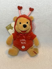 Disney Mini Bean Bag Firefly Pooh Plush 8  Winnie the Pooh w/ Tags