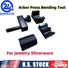 Arbor Press Bending Tool Kit For Silverware/On One Ton Arbor Press w/ a 1"Shaft 