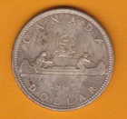 1965 Canada Silver Dollar Elizabeth II Voyager Dollar 80% ASW 0.6 troy ounces