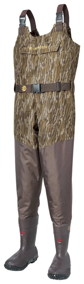 LaCrosse 736128 Wetlands Insulated Boot-Foot Chest Waders for Men - Mossy Oak - Image 2 of 4