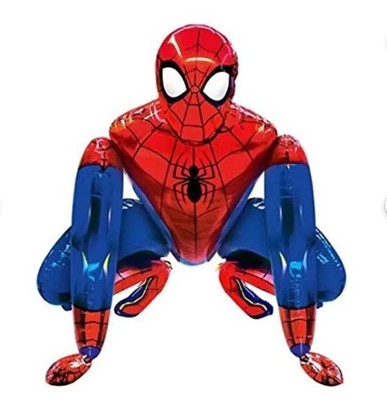 Spiderman Airwalker Ballon: 3D Superhelden Party Dekoration