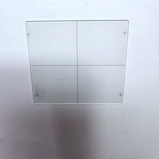 Rolleiflex Rolleicord Rollei TLR Focus Screen with Single Crosshair Glass Vtg