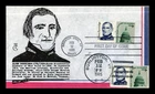 Dr Jim Stamps Dual First Day Cancel 11C Allen Partridge Combo Tg Cachet Air Mail