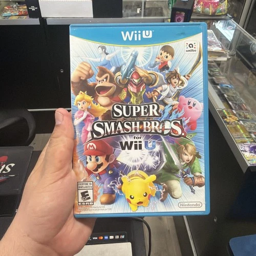Super Smash Bros for Wii U Nintendo Wii U Complete CIB