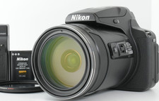 Nikon COOLPIX P900 16MP 83x Zoom Digital Camera Black Tested from Japan