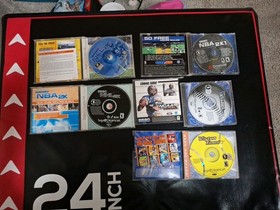 SEGA Dremacast Sports Games Bundle NBA NFL NHL WSB VIRTUA TENNIS 2K 2K1 2K2