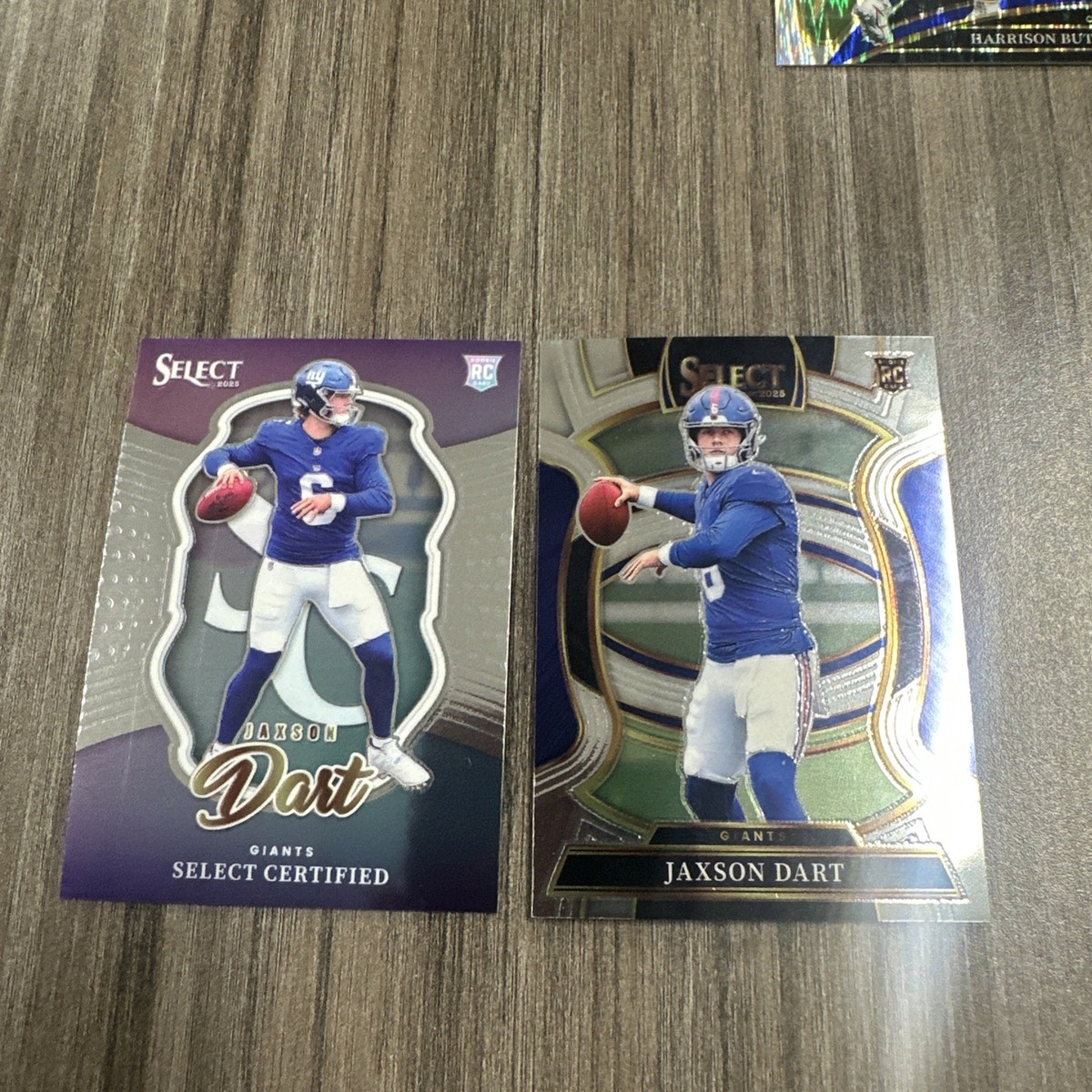 2025 Panini Select Rookie Concourse + Select Certified Jaxson Dart