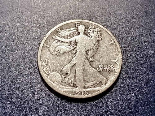 Nice VG 1916-P Walking Liberty Half Dollar
