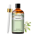 PHATOIL 100ML Pure Plant Jasmine Essential Oils for Diffuser,Air Freshening,Skin