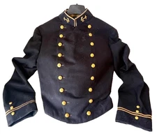 Vintage Naval Academy Dress Blue Cadet Uniform Wool Jacket/