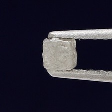 Tiny 0.18 Ct Cube Shape Natural Loose Diamond Rough Diamond