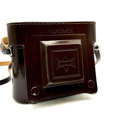 [NEUF] Étui En Cuir Pour Mamiya Six Dead Stock Collection Du Japon - Photo 1/4