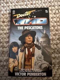 Doctor Who The Pescatons by Victor Pemberton | Target paperback | First Edition