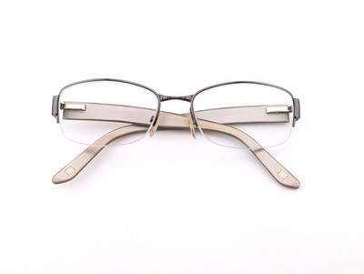 Escada Eyeglasses, Frames Only, VES 765S Col. 0568, 52-17-140, Metal, Italy