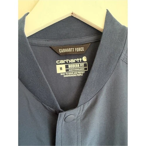 Carhartt Snap-Front Lightweight Unisex Adult Force Essentials Scrub Chore Coat image 3