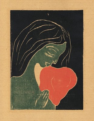 The Heart Edvard Munch 1898 1899 Famous Painting Poster Print