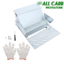 Steel Automatic Chicken Feeder Standard Size for 6-12 Chickens 20lb Feed