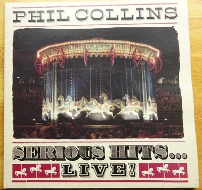 Phil Collins - Serious Hits...Live! (VINYL)** Near Mint** Double LP