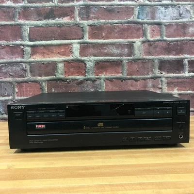 Sony CDP-CE235 5-Disc CD Player Wechsler *OHNE FERNBEDIENUNG* (FUNKTIONIERT!) - Bild 1 von 4