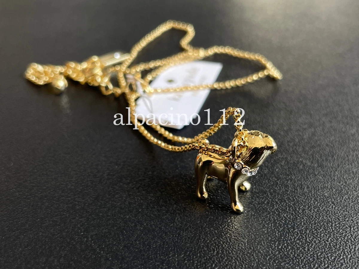 Kate spade pug necklace clearance