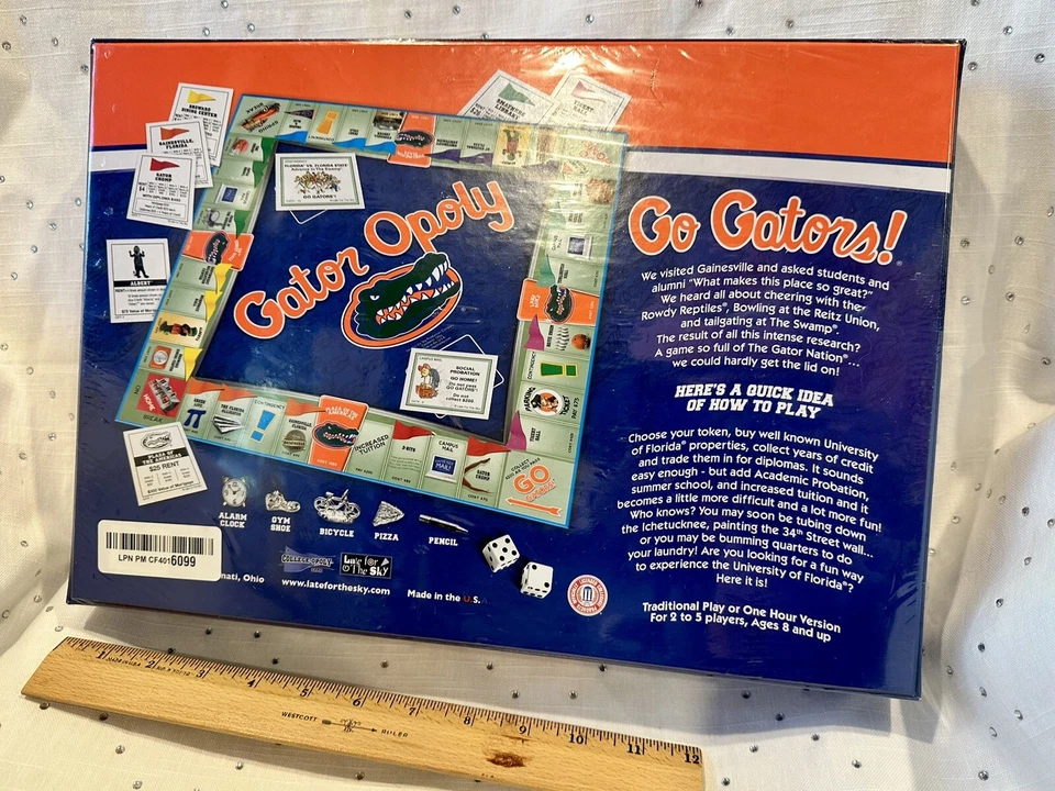 GatorOpoly (Gator Opoly) - University of Florida Monopoly Game - Football Sealed - Image 3 of 4