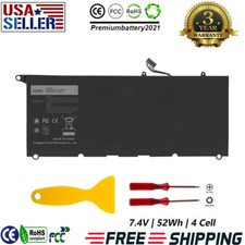 90V7W Battery For Dell XPS 13 9350 XPS 13 9343 Series JD25G JHXPY 5K9CP