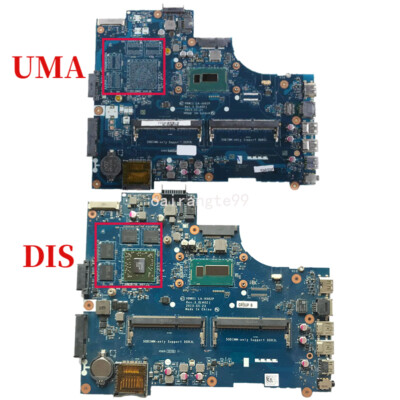For Dell Inspiron 15R 3537 5537 E5470 E5470 Motherboard LA-9981P LA-9982 