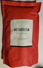Sakara Metabolism Super Powder - 30 Serv - Relieve Bloat + Energy - BEST 8/2026