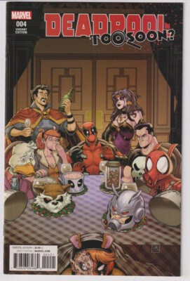 DEADPOOL TOO SOON #4 (OF 4) ROBSON VAR (MARVEL 2017) C2 ''NEW UNREAD''''