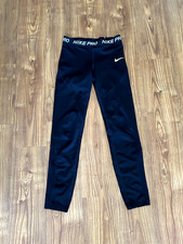 NIKE PRO Women's High-Waisted Leggings with pockets Size Small Great Condition