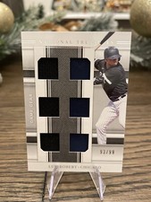 2020 Panini National Treasures - Game Gear Materials Sevens Luis Robert /99! 🔥