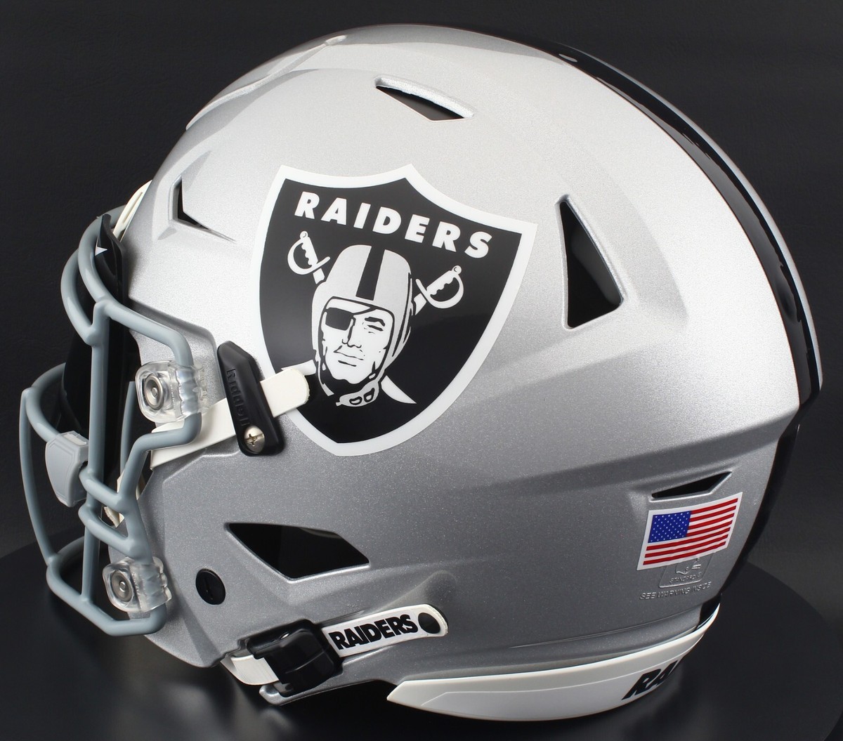 LAS VEGAS RAIDERS NFL Riddell SPEEDFLEX Authentic Gameday Football
