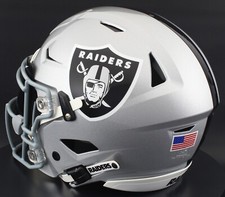 LAS VEGAS RAIDERS NFL Riddell SPEEDFLEX Authentic Gameday Football Helmet