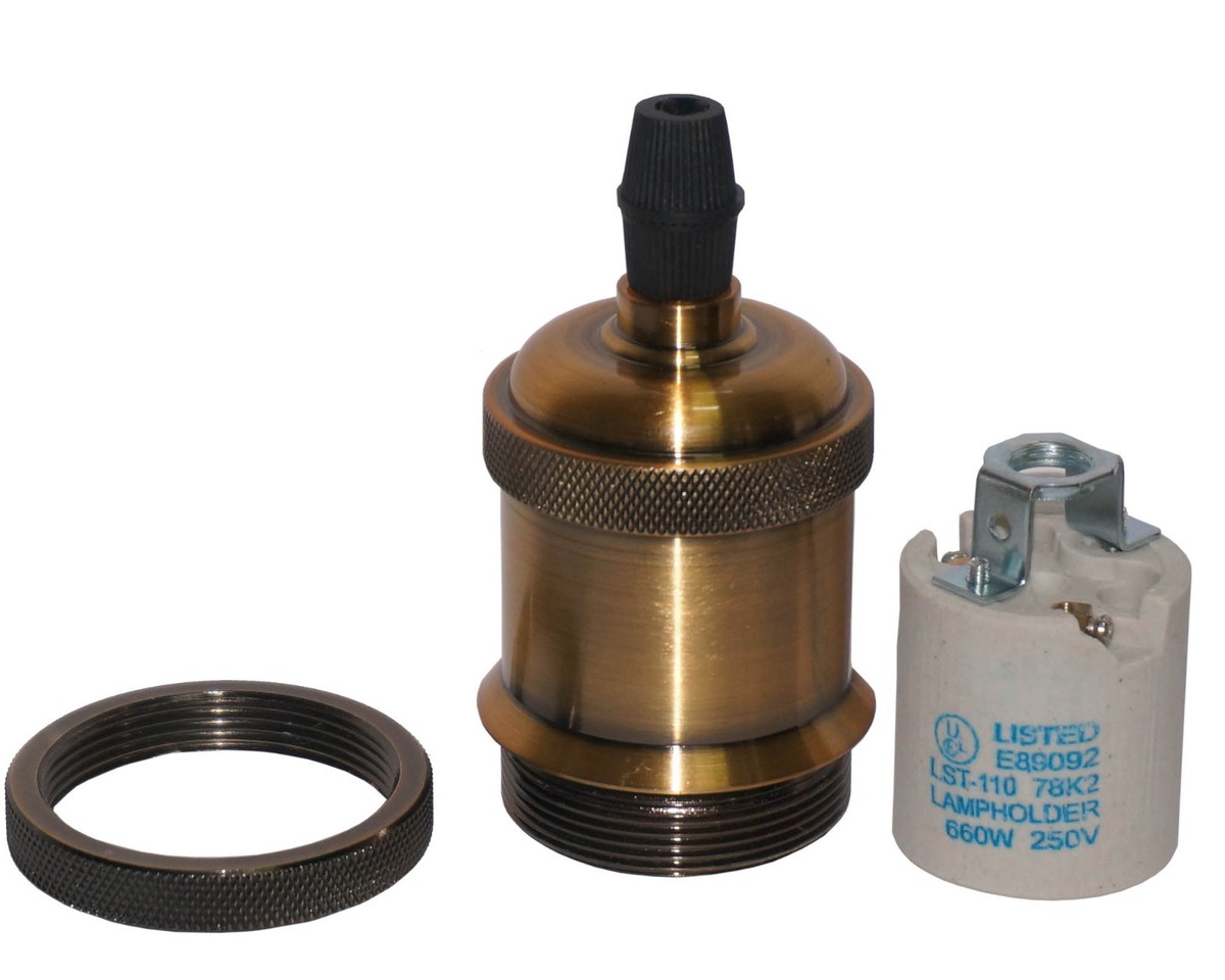 E27 High Quality Metal Vintage Lamp Holder Suitable For Vintage Light