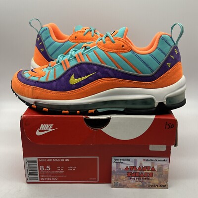 air max 98 orange purple