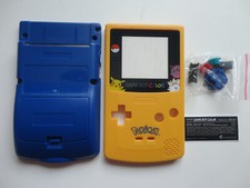 GBC Nintendo Game Boy Color Housing Shell LIMITED EDITION Pokemon Pikachu USA 
