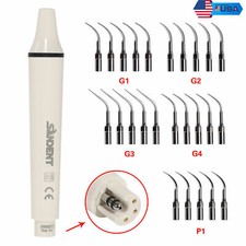 Dental Ultrasonic Piezo Scaler Handpiece  / 5*Scaling Tips Fit Woodpecker EMS 