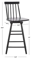 Safavieh QUAI SWIVEL COUNTER STOOL, Reduced Price 2172745131 BST1404A