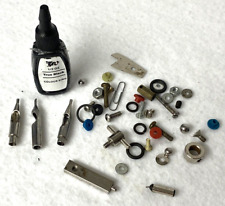 TATTOO HARDWARE LOT,INK,GROMMET,ORINGS,NEEDLES,FLANGE,LOCK,NIPPLE,SCREWS,VINTAGE