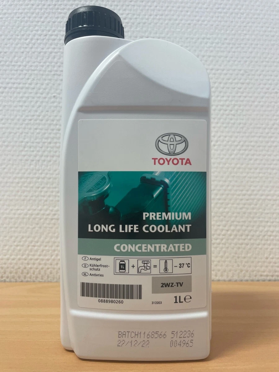 Toyota Kühlmittel Premium LongLife Coolant Konzentrat 1 Liter 