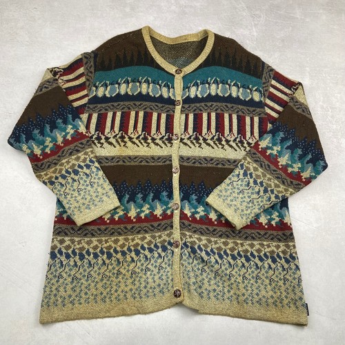 Vintage Women's Cardigan Sweater Size L 