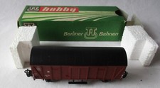 Model kolejki Berliner TT Bahn Kryty wagon towarowy DR brązowy oryginalne opakowanie (168061)