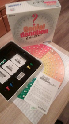 Genial daneben, Brettspiel, Fragespiel von Clementoni , Das Spiel SAT 1