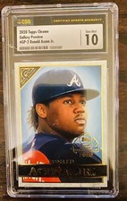 2020 Topps Chrome Ronald Acuna Gallery Preview #GP-2 CSG 10 GmMT Atlanta Braves 