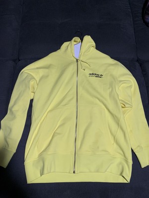 adidas kaval hoodie yellow