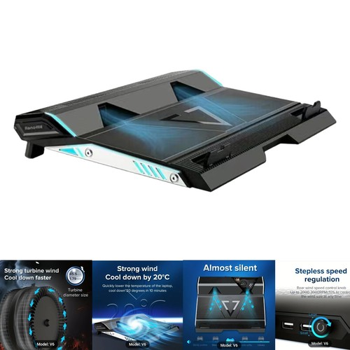 Dual Turbo Game Laptop-Kühlständer 17 Zoll